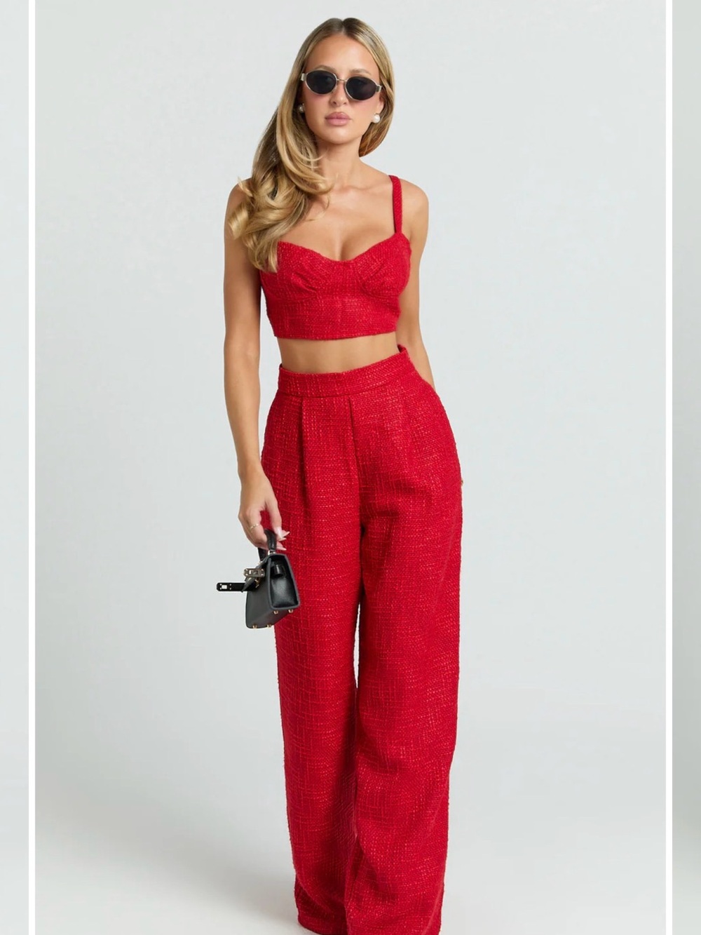 Showpo Sylvia Red Two-Piece Set